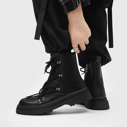 Cross Laced Boots