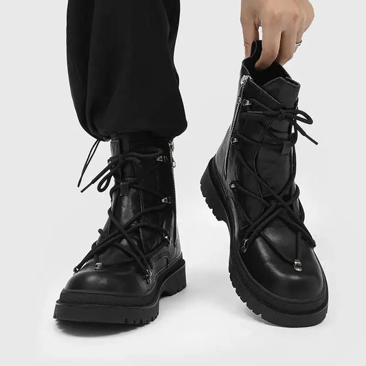 Cross Laced Boots